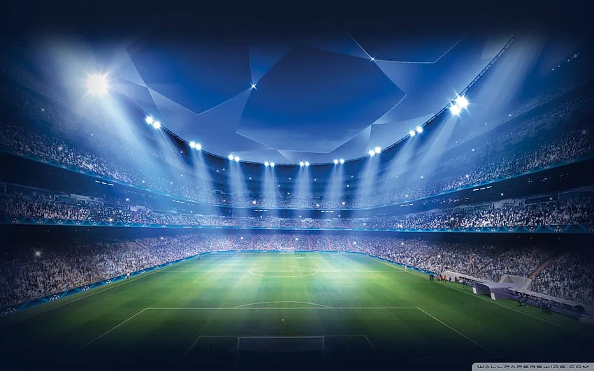 Aksi pertandingan olahraga di arena